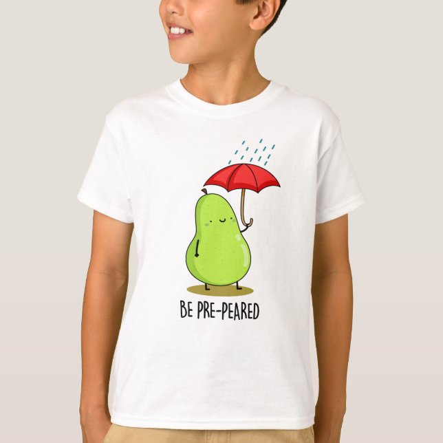 Förbered örngott i Rain Pun T Shirt (Framsida)