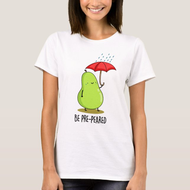 Förbered örngott i Rain Pun T Shirt (Framsida)