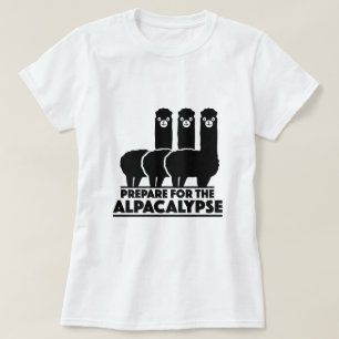 Förbered sig för Alpacalypsen Tee