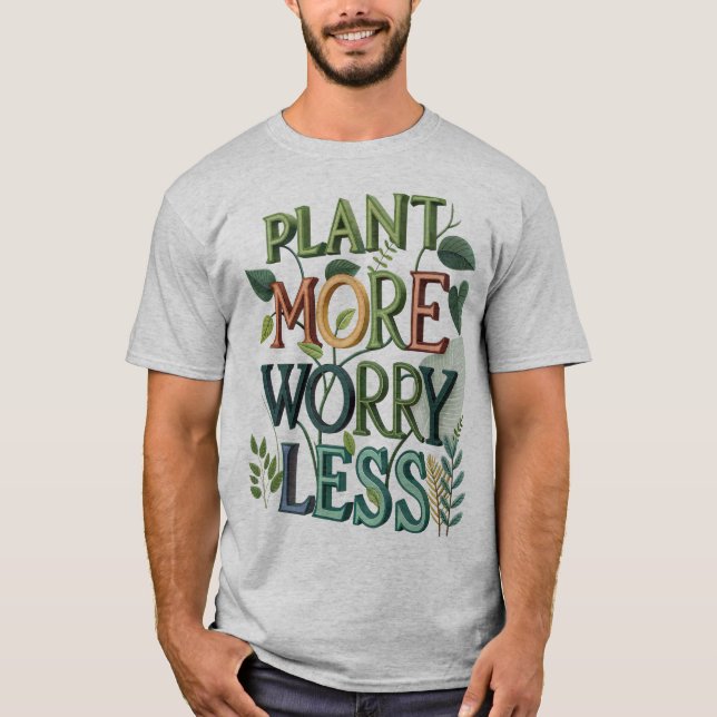 Förbered smart, Stressa aldrig T-Shirt (Framsida)