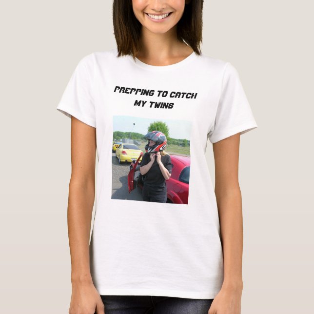 FÖRBEREDA ATT FÅ MIN TWILLINGAR TSHIRT T SHIRT (Framsida)