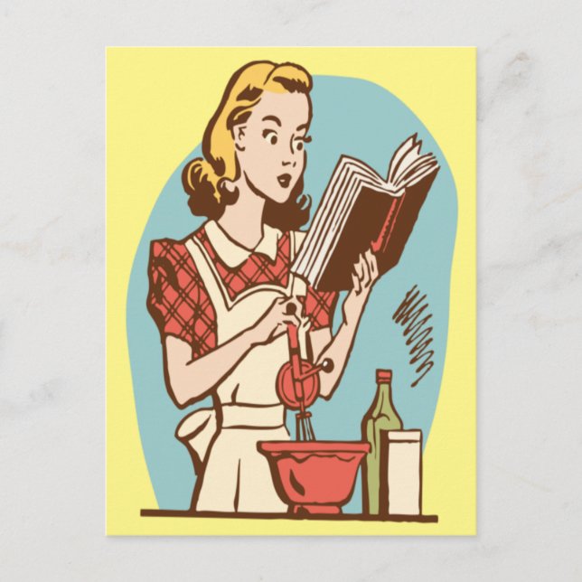 Förbereda den speciella skålen! vykort (Framsida)