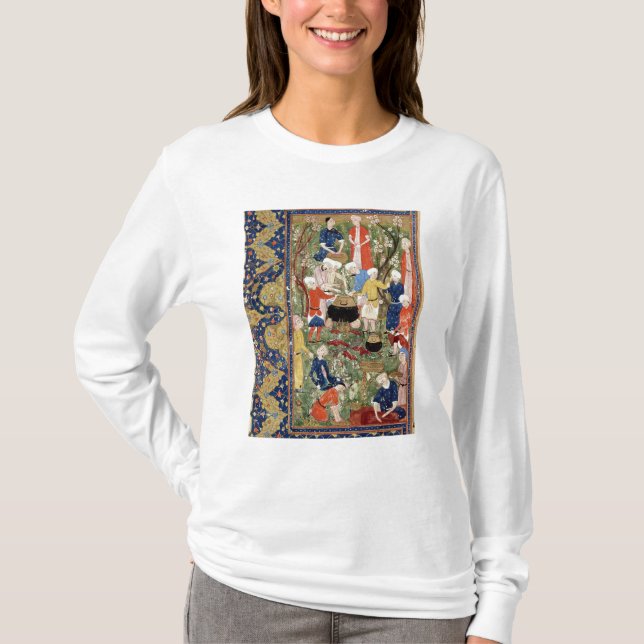 Förbereda ett mål tee shirt (Framsida)