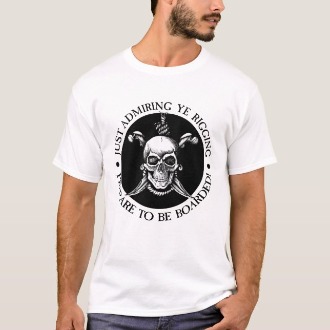 Förbereda för ombordstigning tee shirt (Framsida)