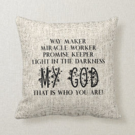 Förbereda Miracle Worker löfte om att behålla Chri Kudde