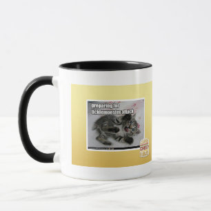 Förbereda sig för Ticklemonster attack Mugg