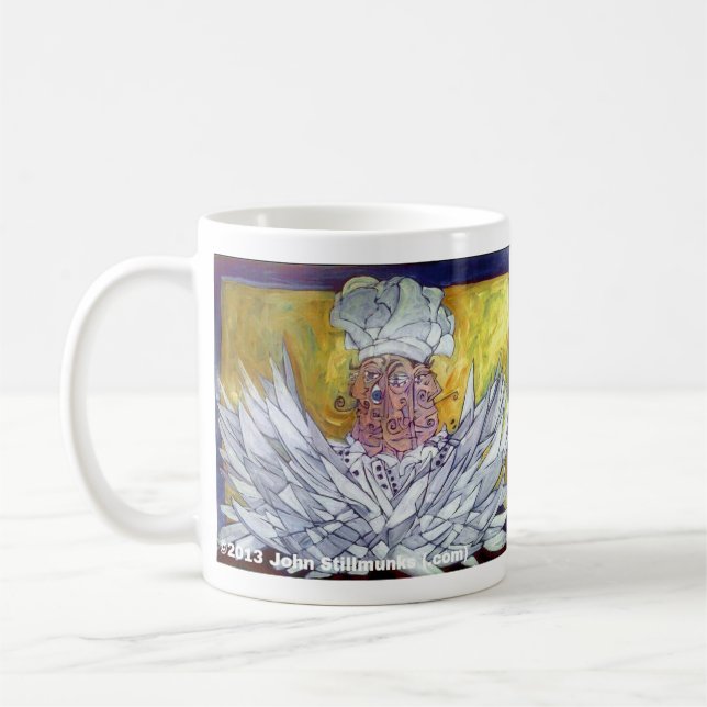 "Förberedakocken" - John Stillmunks Kaffemugg (Vänster)