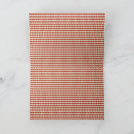 Förberedd skolgång geometrisk design tack kort