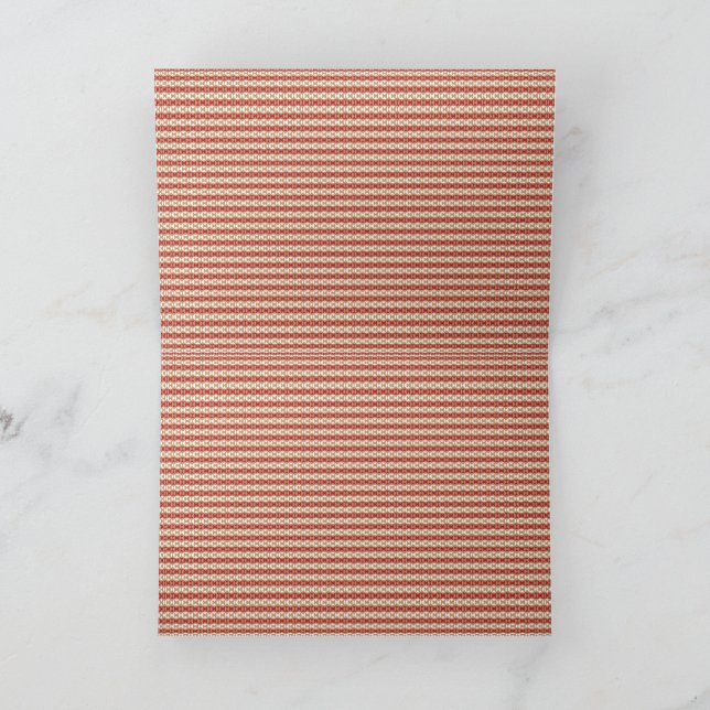 Förberedd skolgång geometrisk design tack kort (Inuti)