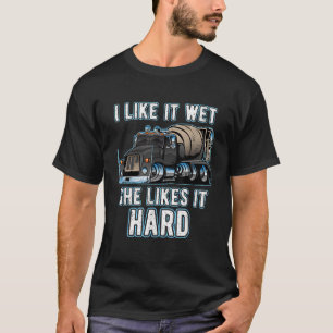 Förberedelse för Lastbil-drivrutin för konstgjorda T Shirt