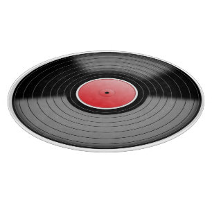 Förberedelsen för mat för vintagevinylrekordet