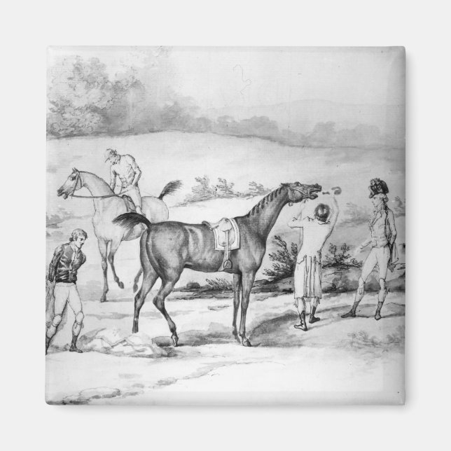 Förberedelser för ett Tävling Magnet (Framsidan)