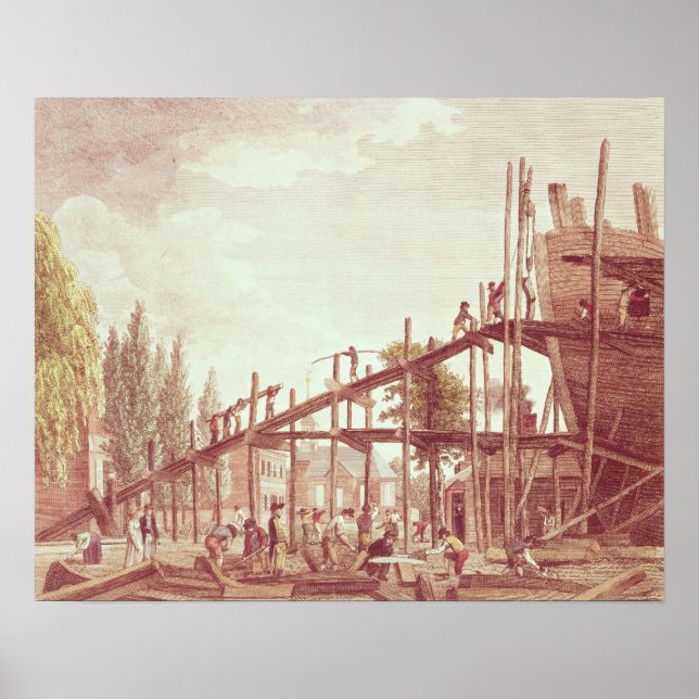 Förberedelser för Krig för att försvara handeln Poster (Framsidan)