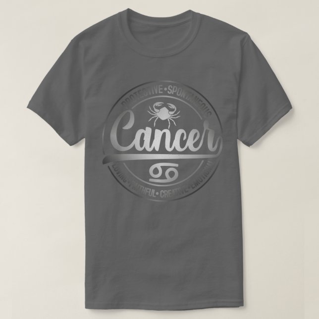 Förberedelser för zodiakrontecken Cancer T Shirt (Design framsida)