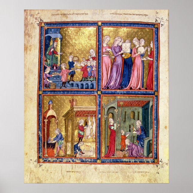 Förberedelser inför Pesach Poster (Framsidan)