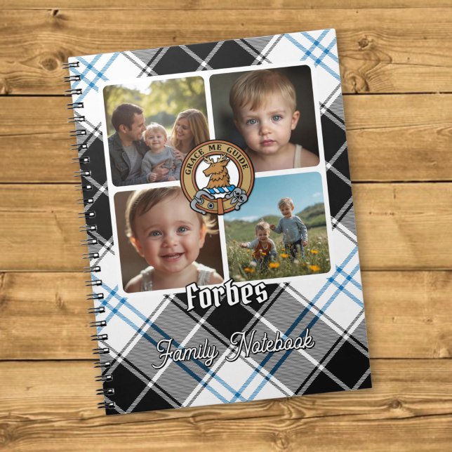 Forbes Familjefotokollage Anteckningsbok (Skapare uppladdad)