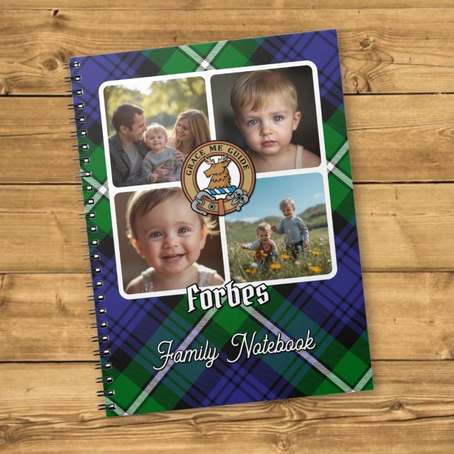 Forbes familjefotokollage anteckningsbok (Skapare uppladdad)