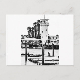 Forbes Island fyr Vykort