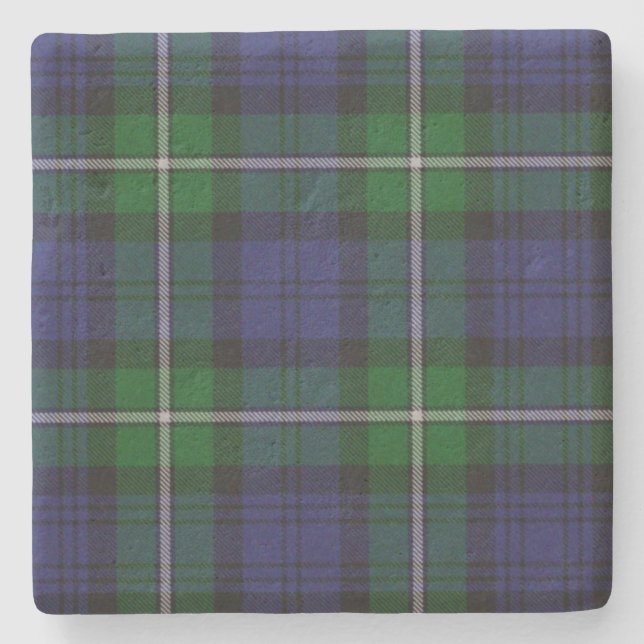 Forbes Klan Tartan Play Stone Underlägg (Framsidan)