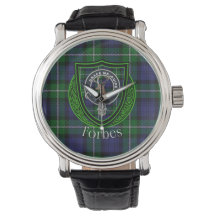 Forbes skotska klan tartan & vapen