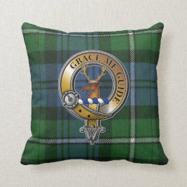 Forbes Tartan & Badge Kudde
