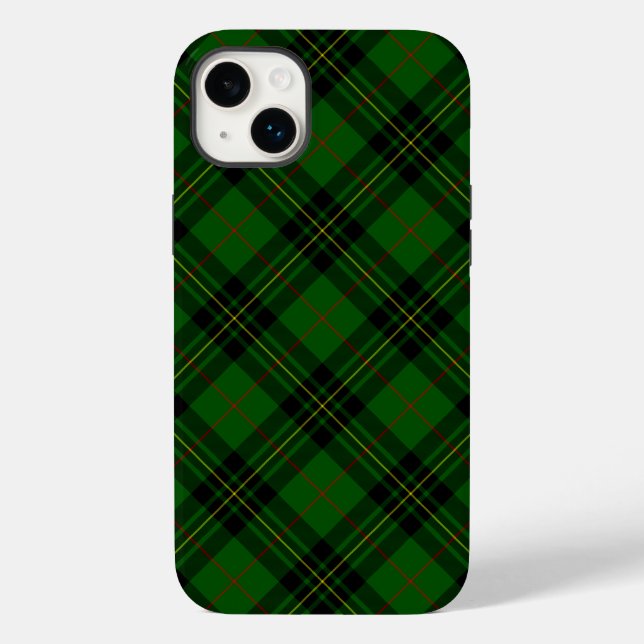 Forbes tartan grönt Black plaid (Baksida)