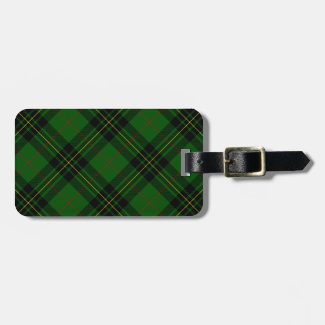 Forbes tartan grönt Black plaid Bagagebricka (Horisontell Framsida)