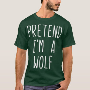 Förbibehåll en Varg som är enkel att använda Hallo T Shirt