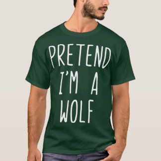 Förbibehåll en Varg som är enkel att använda Hallo T Shirt