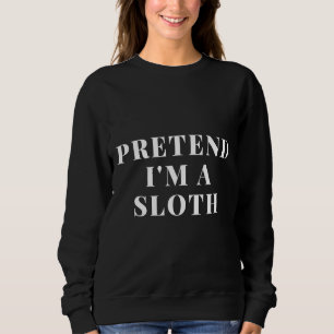 Förbibehåll I M A Sloth Påstående Sloth Chain Art  T Shirt