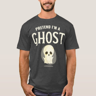 Förbibehåll Im A Ghost Funny Halloween Party Costu T Shirt