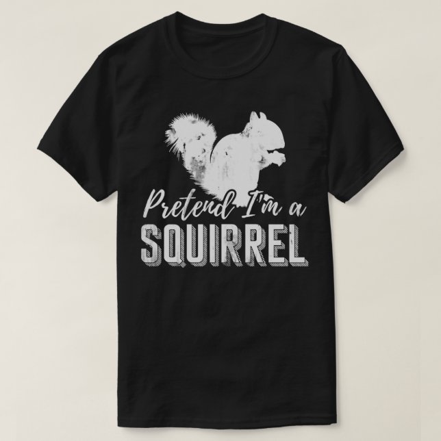 Förbibehåll Im A Squirrel Pullover T Shirt (Design framsida)