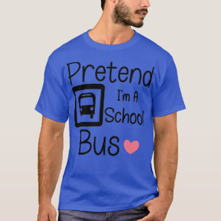 Förbibehåll Ix27m a School Buss Funny Lazy Hallowe T Shirt