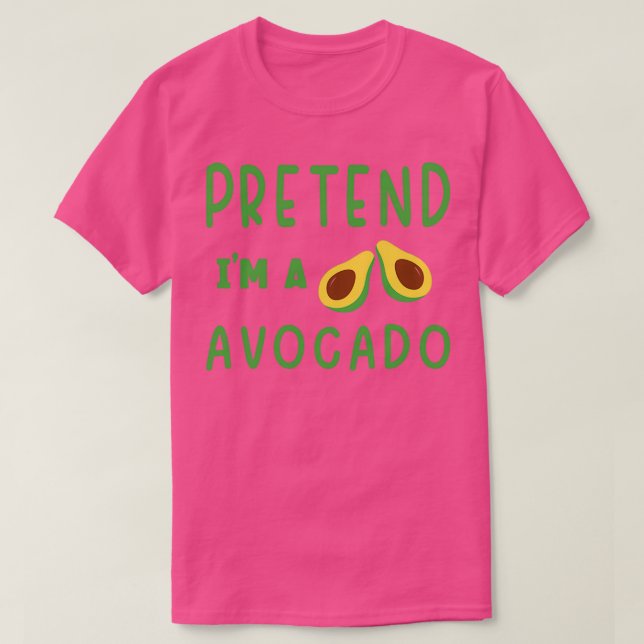 Förbibehåll Ix27m och Avocado Funny Halloween-dräk T Shirt (Design framsida)
