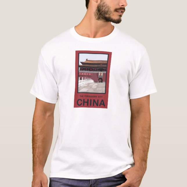 Forbidden City china T-shirt (Framsida)