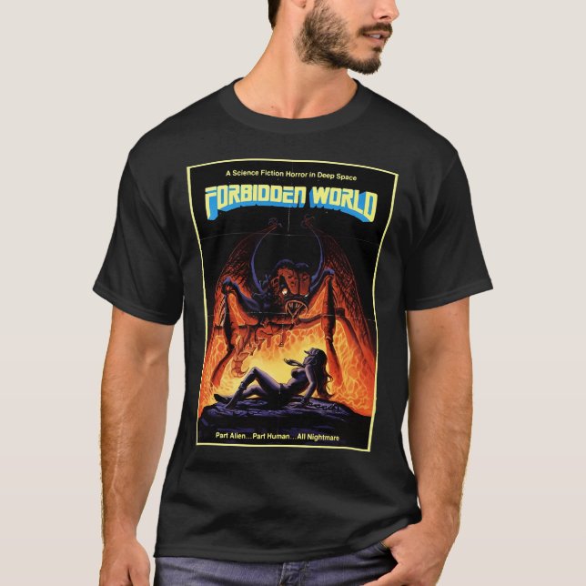 Forbidden World T Shirt (Framsida)