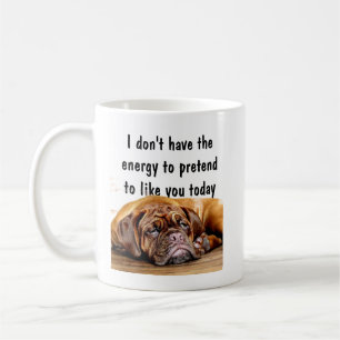 Förbifall till att gilla dig Sarkastic Quote Kaffemugg