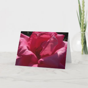 Förbigå det rosa hälsningkortet kort