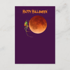 Förbigå inbjudan för halloween fest för