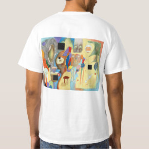 Förbigå utrymmeT-tröja (som skrivs ut på baksi T-shirt