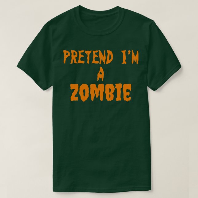 Förbilla honom en Zombie T Shirt (Design framsida)