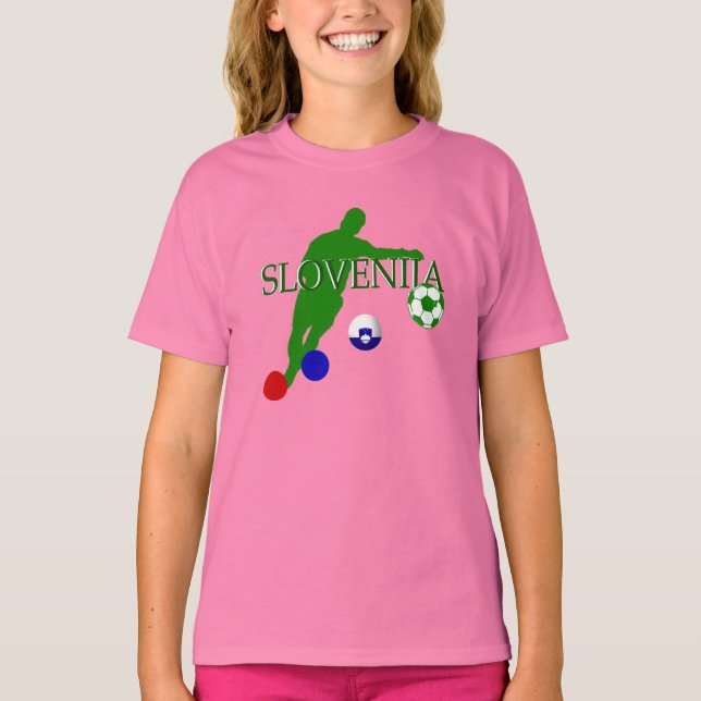 Förbinda den som en slovensk fotbollsspelare mugg tee shirt (Framsida)