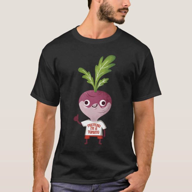 Förbinda Im a Tomato Turnip Memes T-Shirt (Framsida)