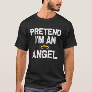 Förbinda Im an Angel Halloween Costumes T Shirt