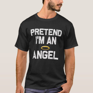 Förbinda Im an Angel Halloween Costumes T Shirt
