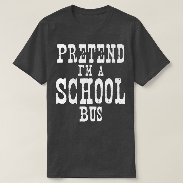 Förbinda Ix27m per School Buss Halloween 2 T Shirt (Design framsida)