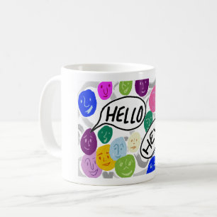 Förbinda över kaffemuggen kaffemugg