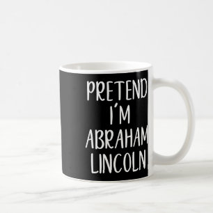 Förbindelse Abraham Abe Lincoln Costume Halloween Kaffemugg