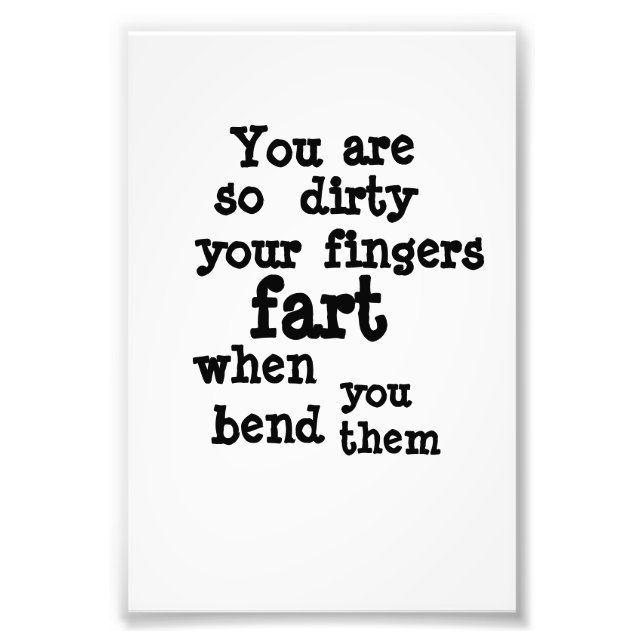 Förbindelse Farty Finger Fototryck (Framsidan)