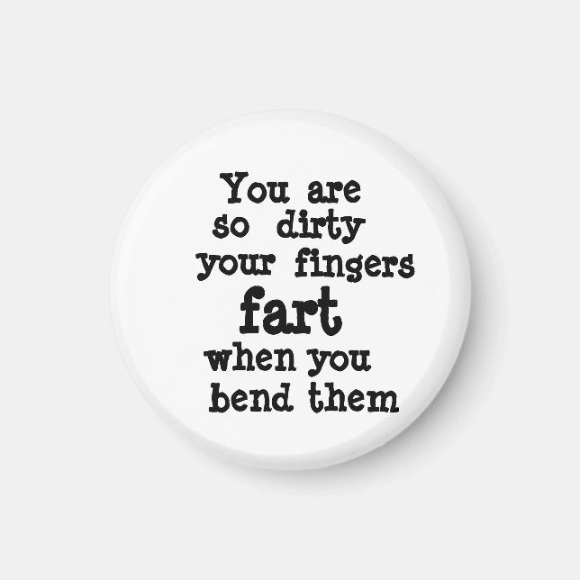 Förbindelse Farty Finger Magnet (Framsidan)